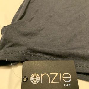 Onzie Tops - NWT Onzie grey tank top - Yoga or Brunch! Onzie Tops - NWT Onzie grey tank top - Yoga or Brunch!